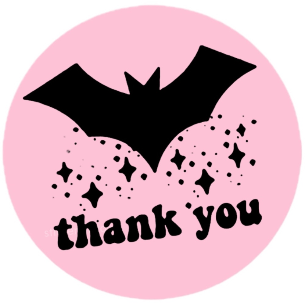 Spooky Small Business Thank You Stickers, Packaging Stickers, Thank You Stickers - Picture 4 of 13